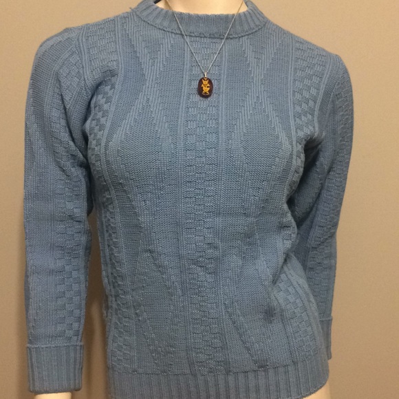 Robert Mackie of Scotland Sweaters - VTG ROBERT MACKIE OF SCOTLAND WORSTED WOOL SWEATER